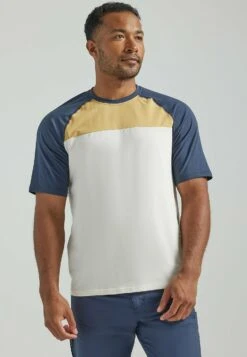 Wrangler Ss Hybrid Tee - T-Shirt Print - Babys Breath