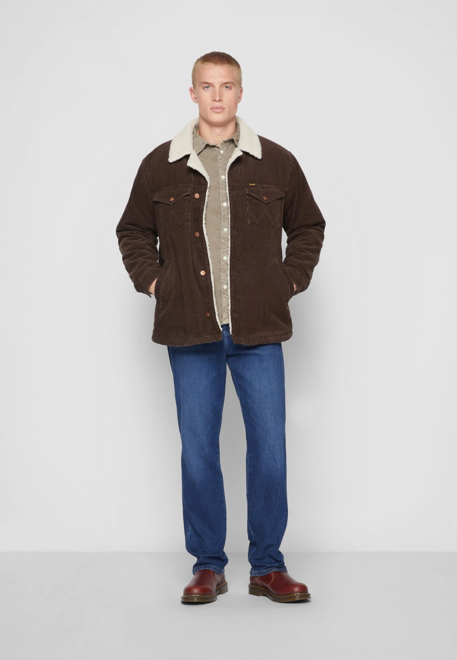 Wrangler 1 Pocket - Overhemd - Delicioso Brown 4 Wrangler 1 Pocket - Overhemd - Delicioso Brown - Afbeelding 2