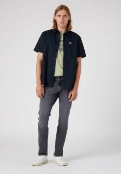 Wrangler Overhemd - Blue -Wrangler c539311dee684d71b5380468dd68d40e