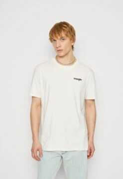 Wrangler Graphic Tee - T-Shirt Print - Wornwhite