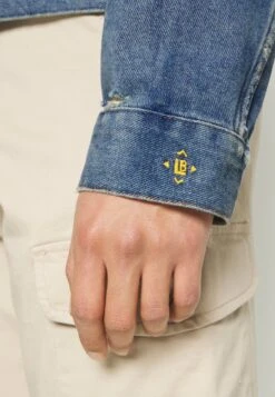 Wrangler 124Mj Leon Bridges - Spijkerjas - Worn Indigo -Wrangler c84cf592b5374f8c80cbb43dc18fedd2