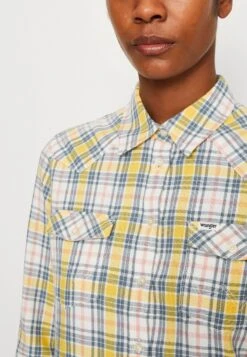 Wrangler Western Shirt - Overhemdblouse - Primrose Yellow -Wrangler c94549dce686444086a33de8ecdf67f7