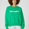Wrangler Relaxed - Sweater - Bright Green -Wrangler ca69081ca89b42ac97f794717fb85652
