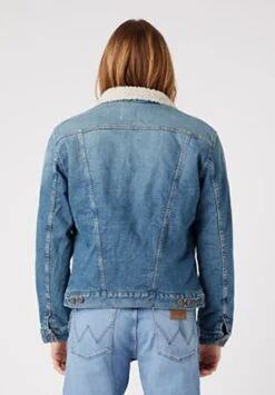 Wrangler Sherpa - Spijkerjas - Green Grass -Wrangler cbc8e83f6c3648558ab0a12d5b4f5cee