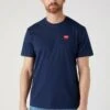 Wrangler Sign Off - T-Shirt Basic - Navy -Wrangler ceaefc5374e24b4b89a2626b175b98a9