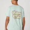 Wrangler Logo Tee - T-Shirt Print - Surf Spray -Wrangler cecf731810e241f2a3ed7a994a1e0eba