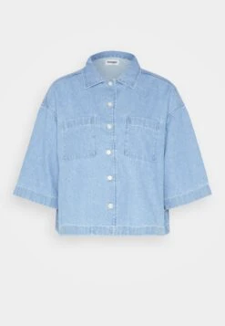 Wrangler Lounge Shirt - Overhemdblouse - Light Stonewash -Wrangler d121227c094d4306b377afd5734b5377