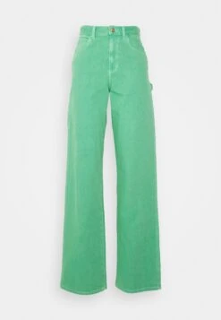 Wrangler Mom Carpenter - Straight Leg Jeans - Bright Green -Wrangler d143cba3b7c84215853e4492b2ba15b4