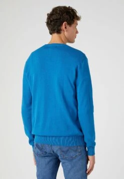 Wrangler Crewneck - Trui - Deep Water -Wrangler d2078fde9f364b8e8f22697597db6bb6