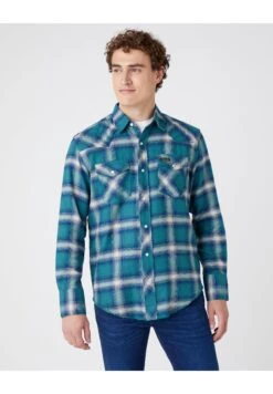 Wrangler Overhemd - Jasper Green