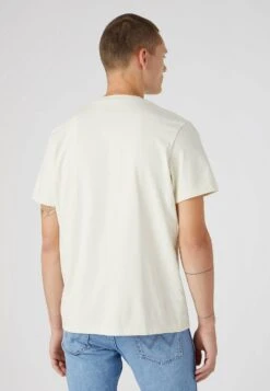 Wrangler Varsity - T-Shirt Print - Turtledove -Wrangler d58f5464620b4bf9812c5ef54fe69044