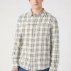 Wrangler 1 Pocket - Overhemd - Worn White -Wrangler d6e3fdc343054a1c98164748c23b783d