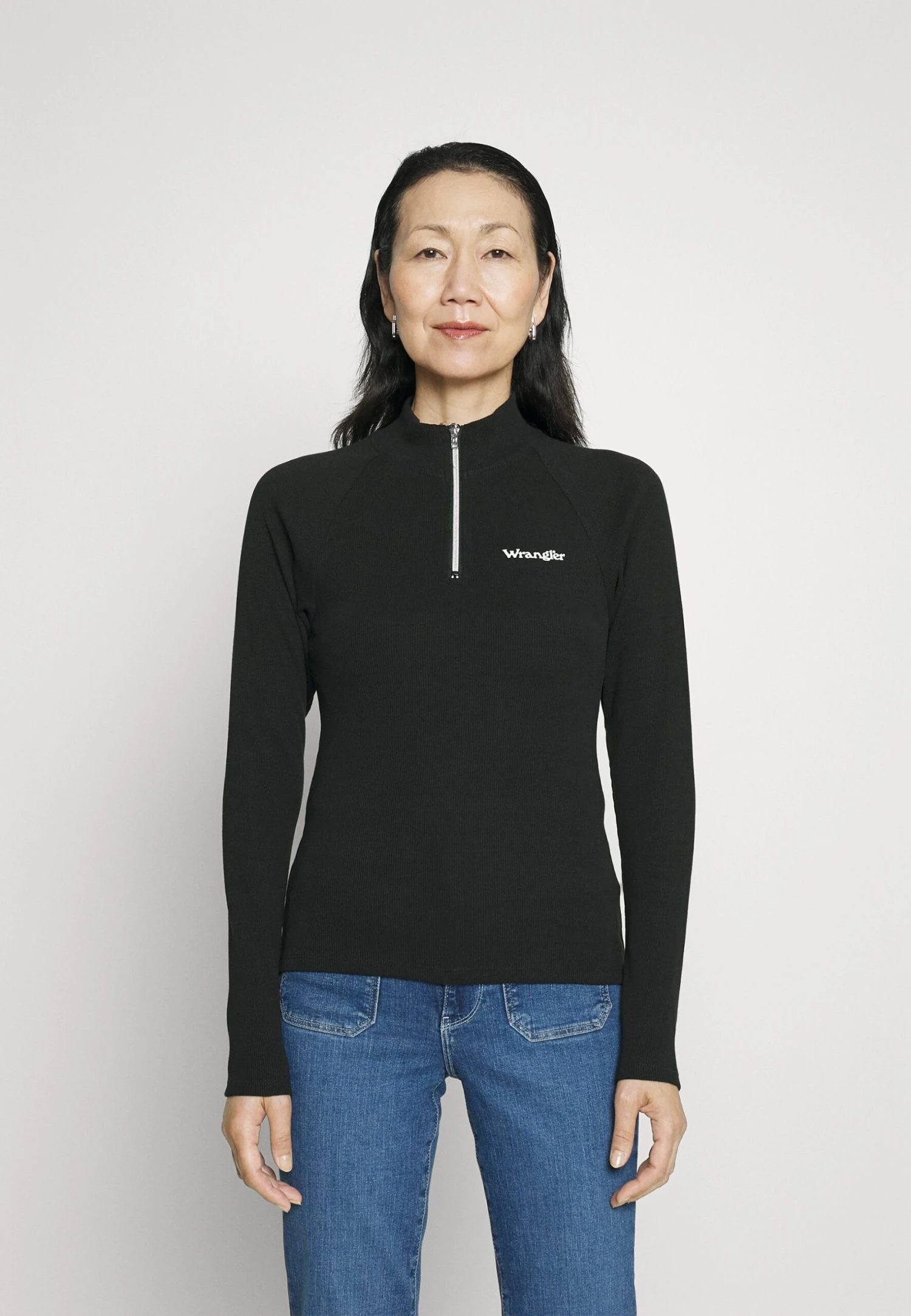 Wrangler Baby Tee - Trui - Black 3 Wrangler Baby Tee - Trui - Black