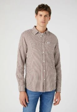 Wrangler 1 Pocket - Overhemd - Cappuccino