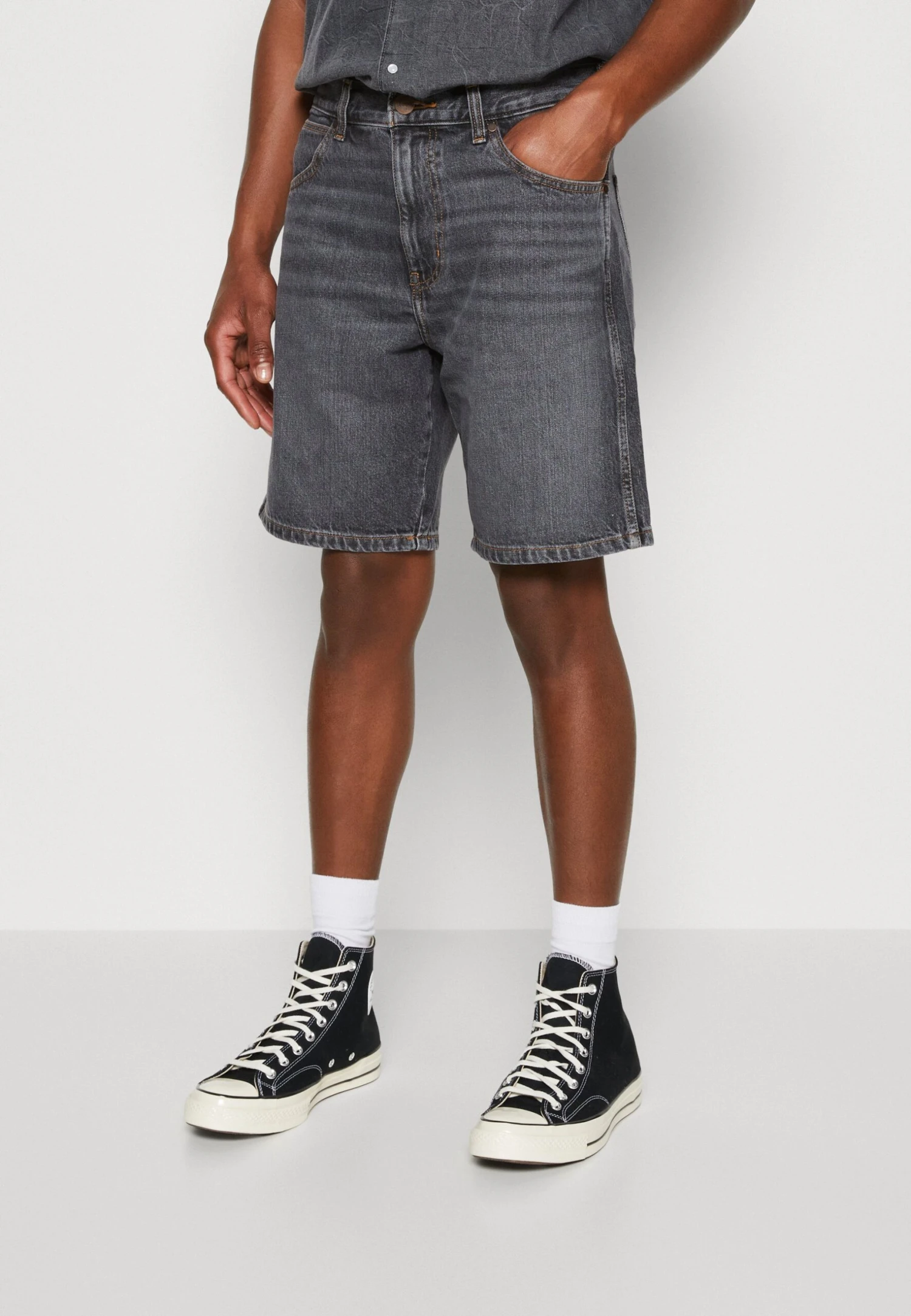 Wrangler Frontier Short - Jeansshort - Blackbird 3 Wrangler Frontier Short - Jeansshort - Blackbird