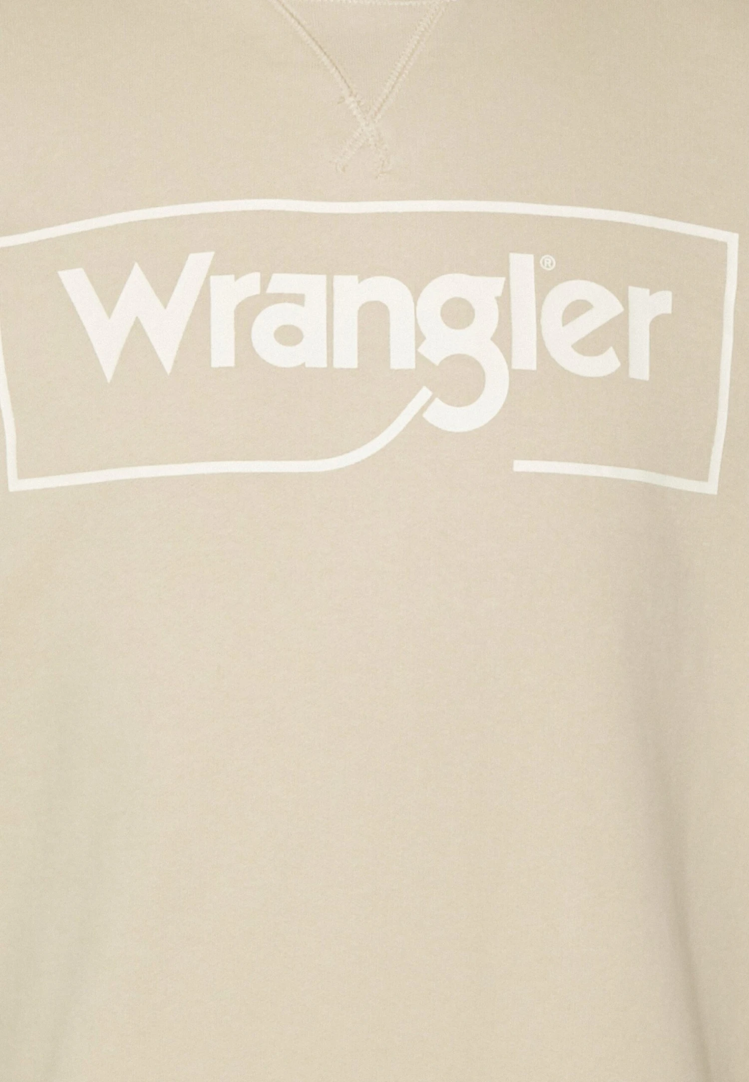 Wrangler Frame Logo Crew - Sweater - Peyote Beige 5 Wrangler Frame Logo Crew - Sweater - Peyote Beige - Afbeelding 3