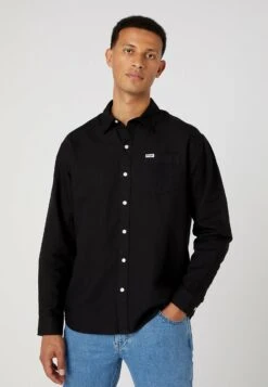 Wrangler Pkt- Overhemd - Black