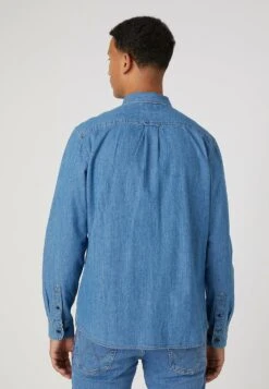 Wrangler Button Down- Overhemd - Mid Stone -Wrangler dcb72b01af3d40f596465c1bfb75f489