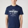 Wrangler Americana Tee - T-Shirt Print - Navy -Wrangler e12433fbee984a34855ad9db66363813