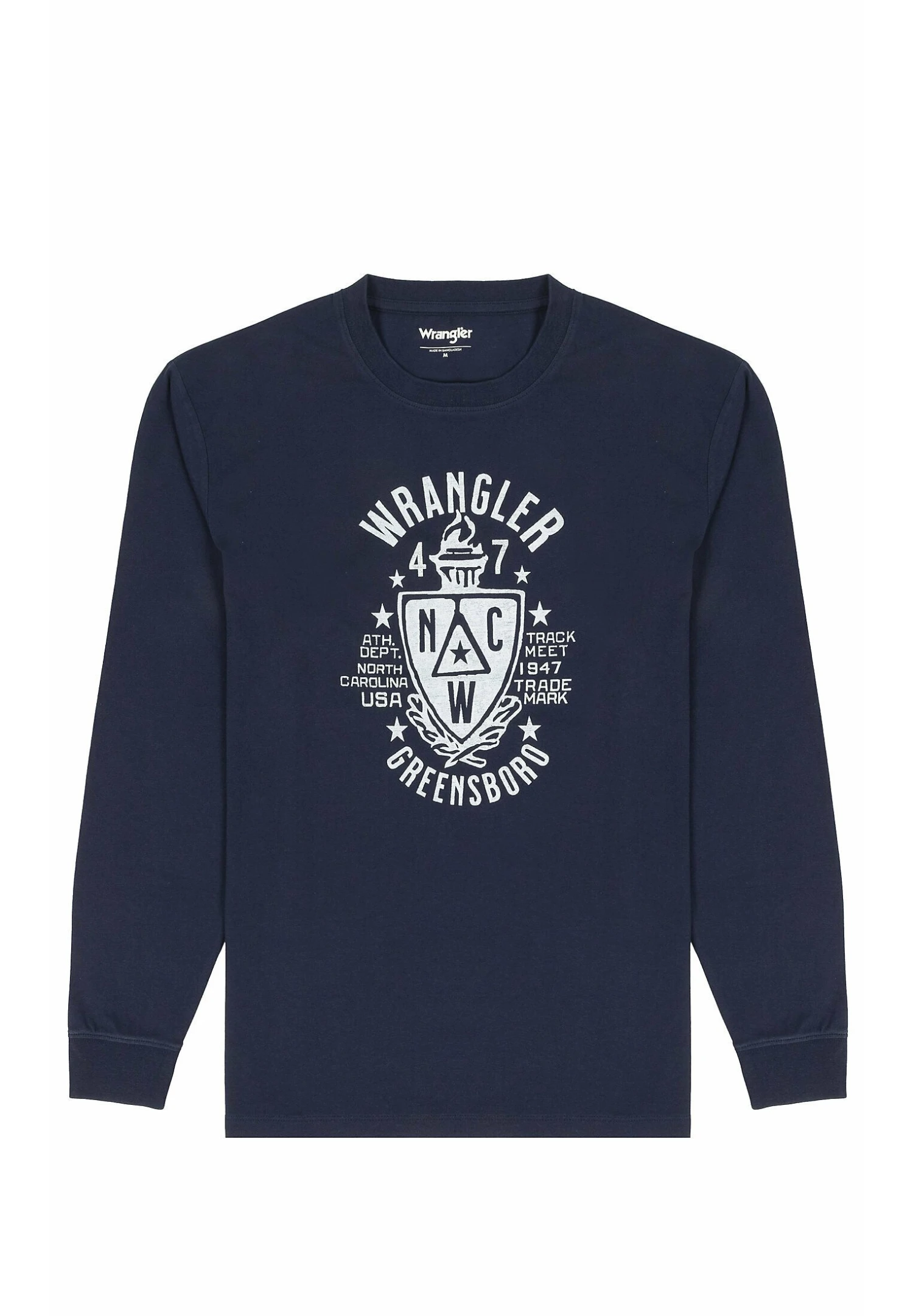 Wrangler Americana - Longsleeve - Navy 7 Wrangler Americana - Longsleeve - Navy - Afbeelding 5