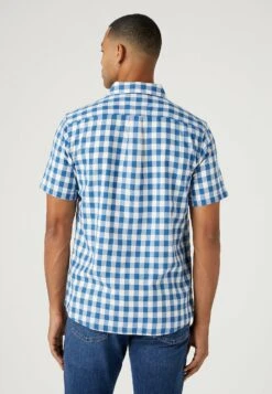 Wrangler Overhemd - Deep Water -Wrangler e97444497db84d4ca1886dfe5f6f88e9