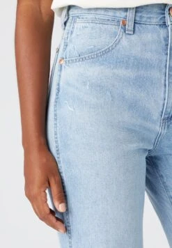 Wrangler Wild West - Straight Leg Jeans - Destroyed Denim -Wrangler ea56f65c511b4930a2eebcc706aab365