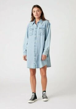 Wrangler Spijkerjurk - Hellblau