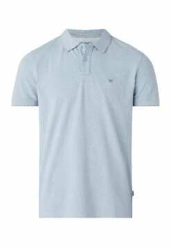 Wrangler Tipped With Logo - Poloshirt - Blue Fog -Wrangler eb321f424bf2463d84a5aafc1877ac77