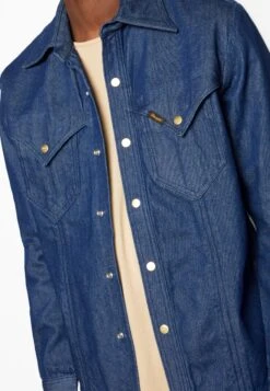 Wrangler Wrancher Jacket - Spijkerjas - Ark-Blue Denim -Wrangler eb868995f07c4e6eb6bb9b09411e8796