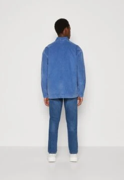 Wrangler Casey Worker Jacket - Lichte Jas - Deep Water -Wrangler eb99e33cbb6d4f12a3e0bc5c42e5cffd