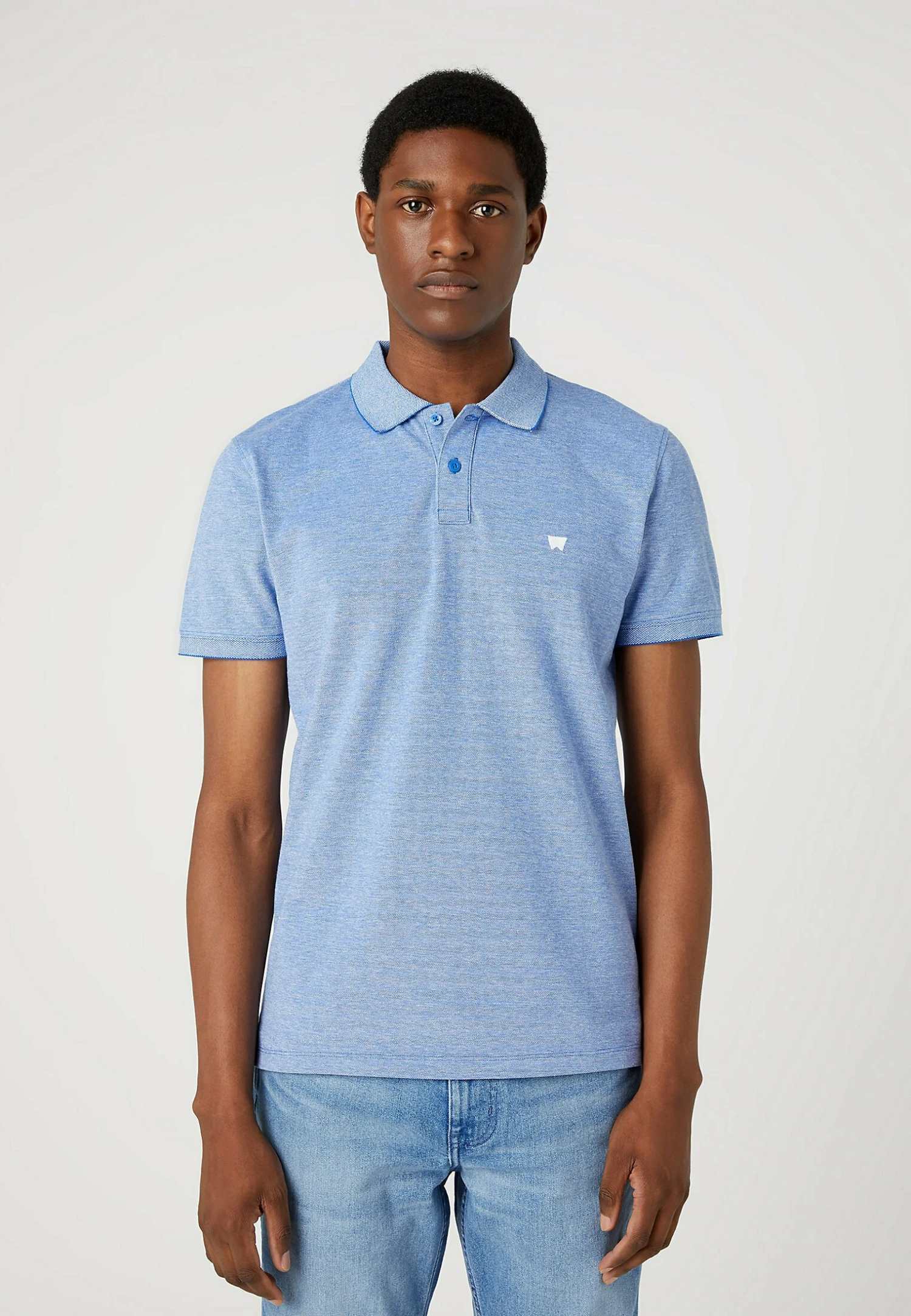 Refined - Poloshirt - Wrangler Blue 3 Refined - Poloshirt - Wrangler Blue