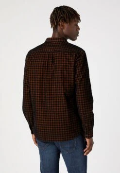 Wrangler Pocket - Overhemd - Nutmeg Brown -Wrangler ec69887d62764ddc8c342a3e3977c2f7