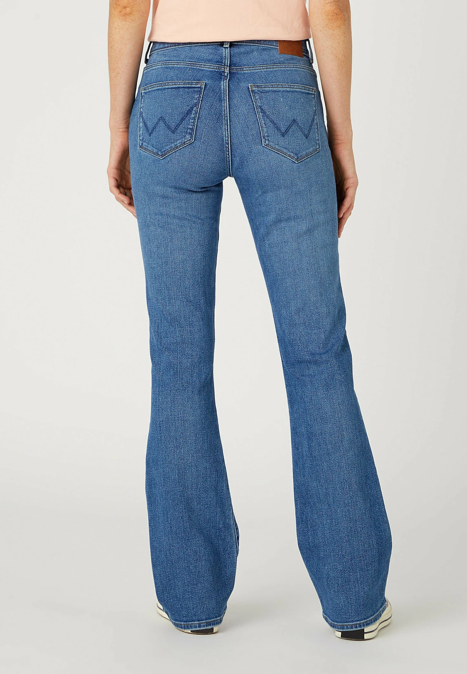 Wrangler Bootcut Jeans - Raven 5 Wrangler Bootcut Jeans - Raven - Afbeelding 3