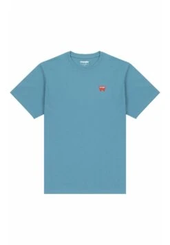 Wrangler Sign Off - T-Shirt Basic - Storm Blue -Wrangler ede0efcafbe249feaae50f22f1924c9c