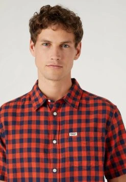 Wrangler Overhemd - Red 10 Wrangler Overhemd - Red -Wrangler eeeb7d27d05943eaa06c1e757bcbc430