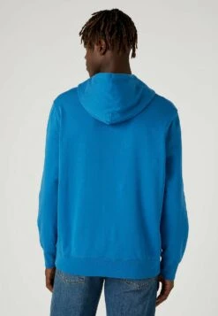 Wrangler Graphic Hoodie - Hoodie - Deep Water -Wrangler f0d560d86a454c558fd802162355a6b3