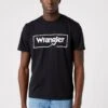 Wrangler Frame Logo- T-Shirt Print - Black -Wrangler f12905fd8051499cb8f09a4bce562779