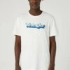 Wrangler Graphic Tee - T-Shirt Print - Worn White -Wrangler f41d0a1ba3fb490292e29aa67a7c3d8b