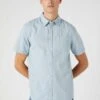 Wrangler Overhemd - Blue Fog -Wrangler f738c9c0fe0c4790b106330079c3b578
