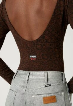 Wrangler Leotard - Longsleeve - Jaguar Print -Wrangler f7bac09813cb4d1e94770af0f0386819