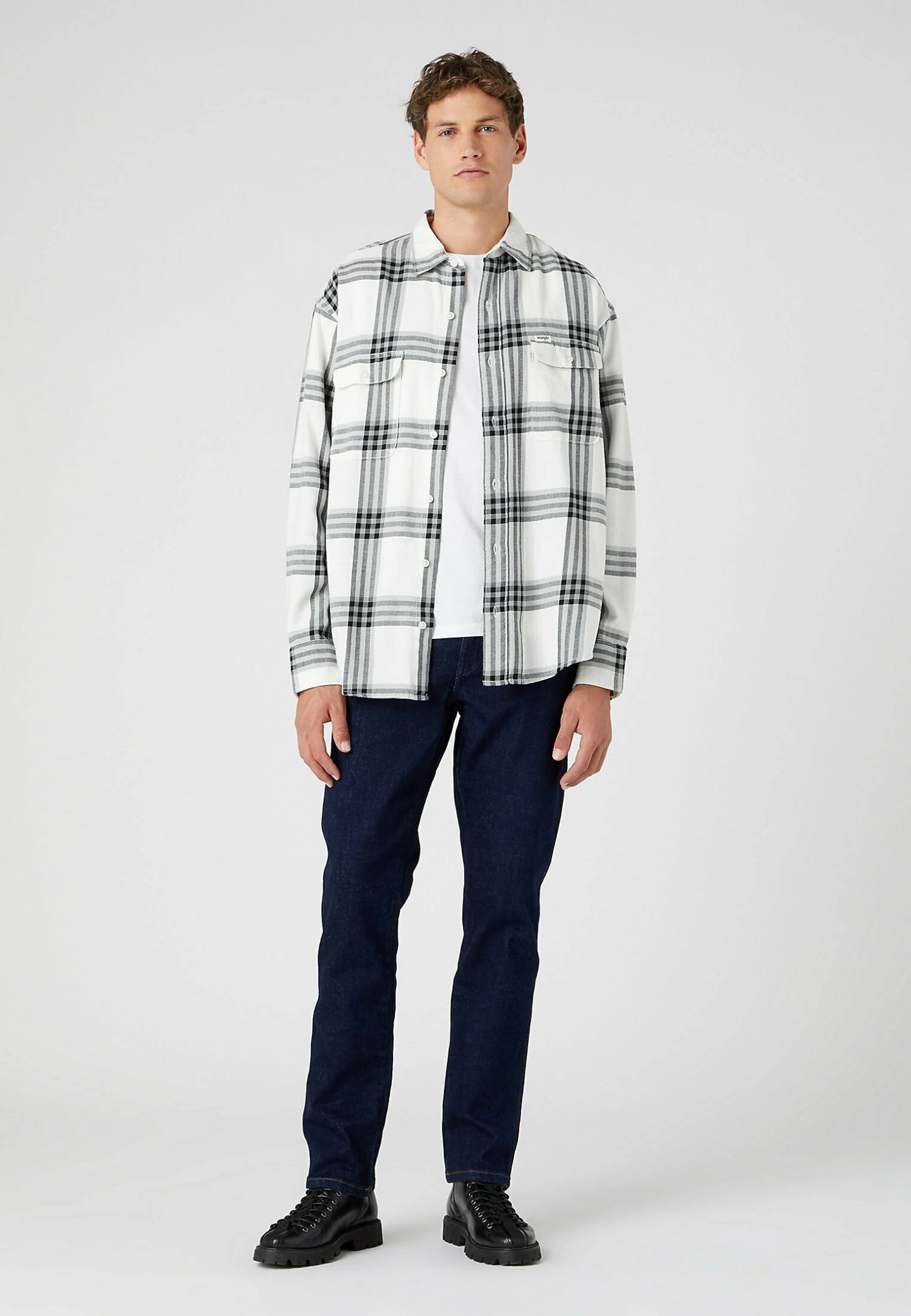 Wrangler Patch Pocket - Overhemd - White 4 Wrangler Patch Pocket - Overhemd - White - Afbeelding 2