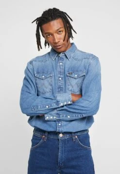 Wrangler 27Mw - Overhemd - Blue