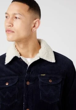 Wrangler Sherpa - Spijkerjas - Navy -Wrangler f9ed5315eaf7469a973109c26b9bc2fd