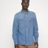 Wrangler Western- Overhemd - Icon Mid Stone -Wrangler fe8ad0596fcc4fa2b9b2faaa00a8f4f8