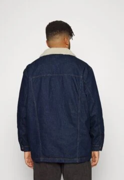 Wrangler Jacket - Halflange Jas - Retro Blue -Wrangler fed74836290d4147a1f091c70ef29297