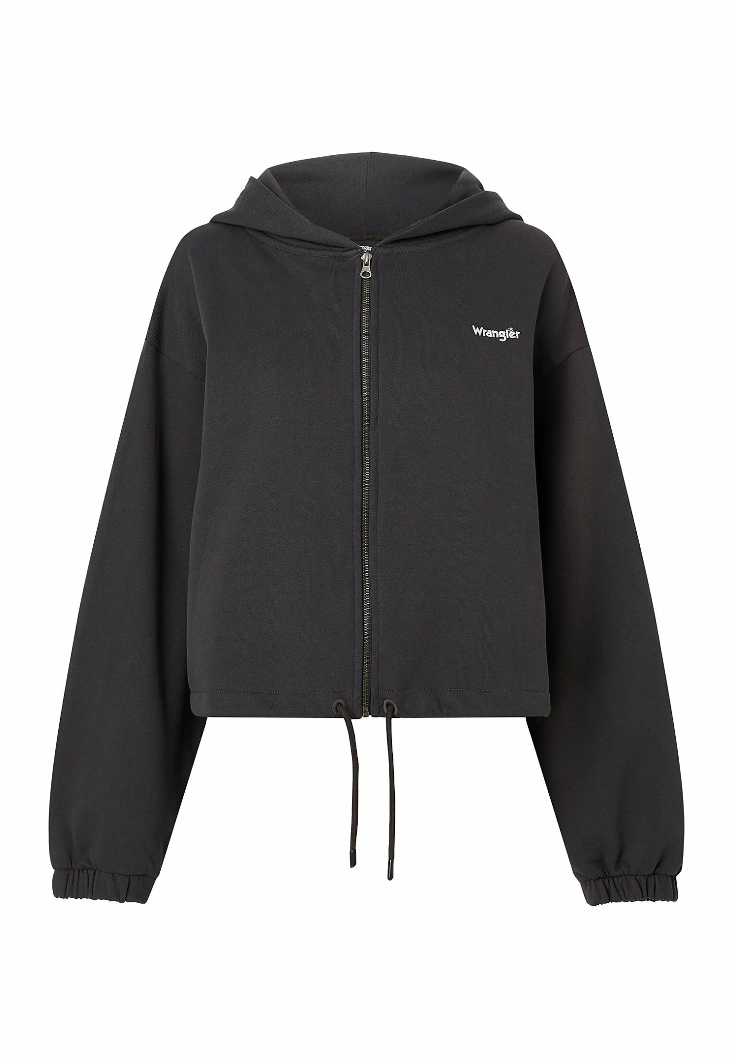 Wrangler Zip Hoodie - Sweater Met Rits - Faded Black 7 Wrangler Zip Hoodie - Sweater Met Rits - Faded Black - Afbeelding 5